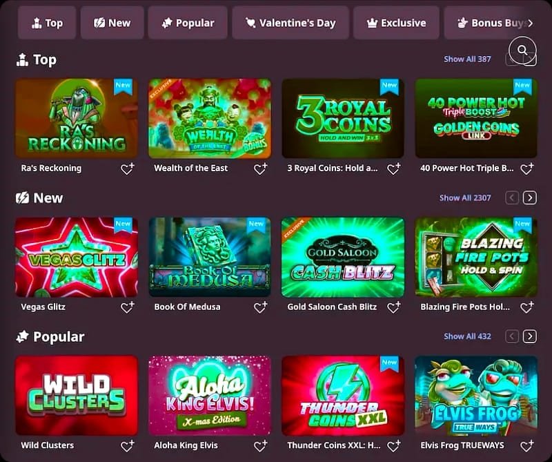 LolaJack casino recensione completa – Catalogo giochi: i punti forti della raccolta di LolaJack