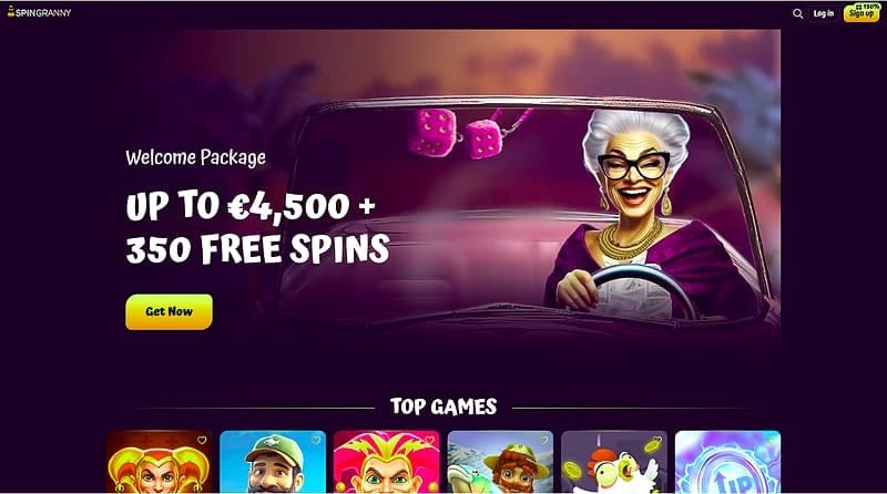 SpinGranny esperienza utente – Il catalogo da 6.000 titoli: SpinGranny punta sulla quantità