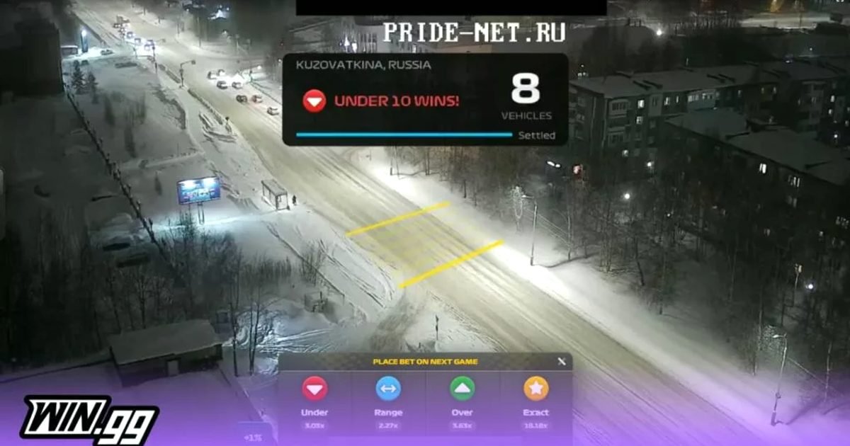 CCTV Rush Hour interfaccia di gioco nel browser
